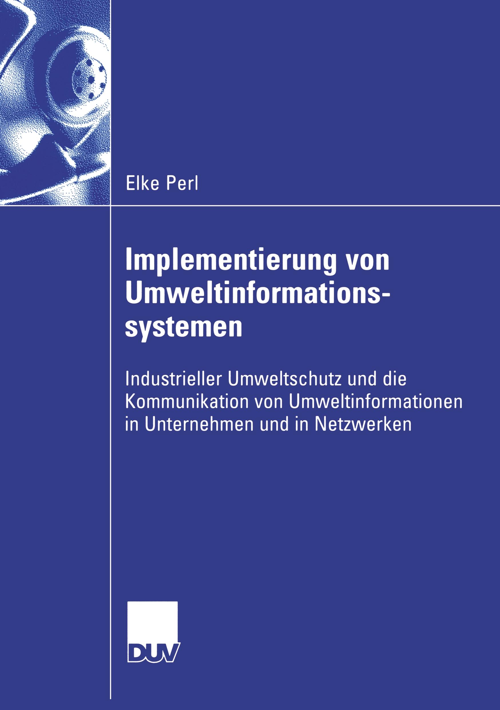 Vorderes Coverbild Implementierung von Umweltinformationssystemen