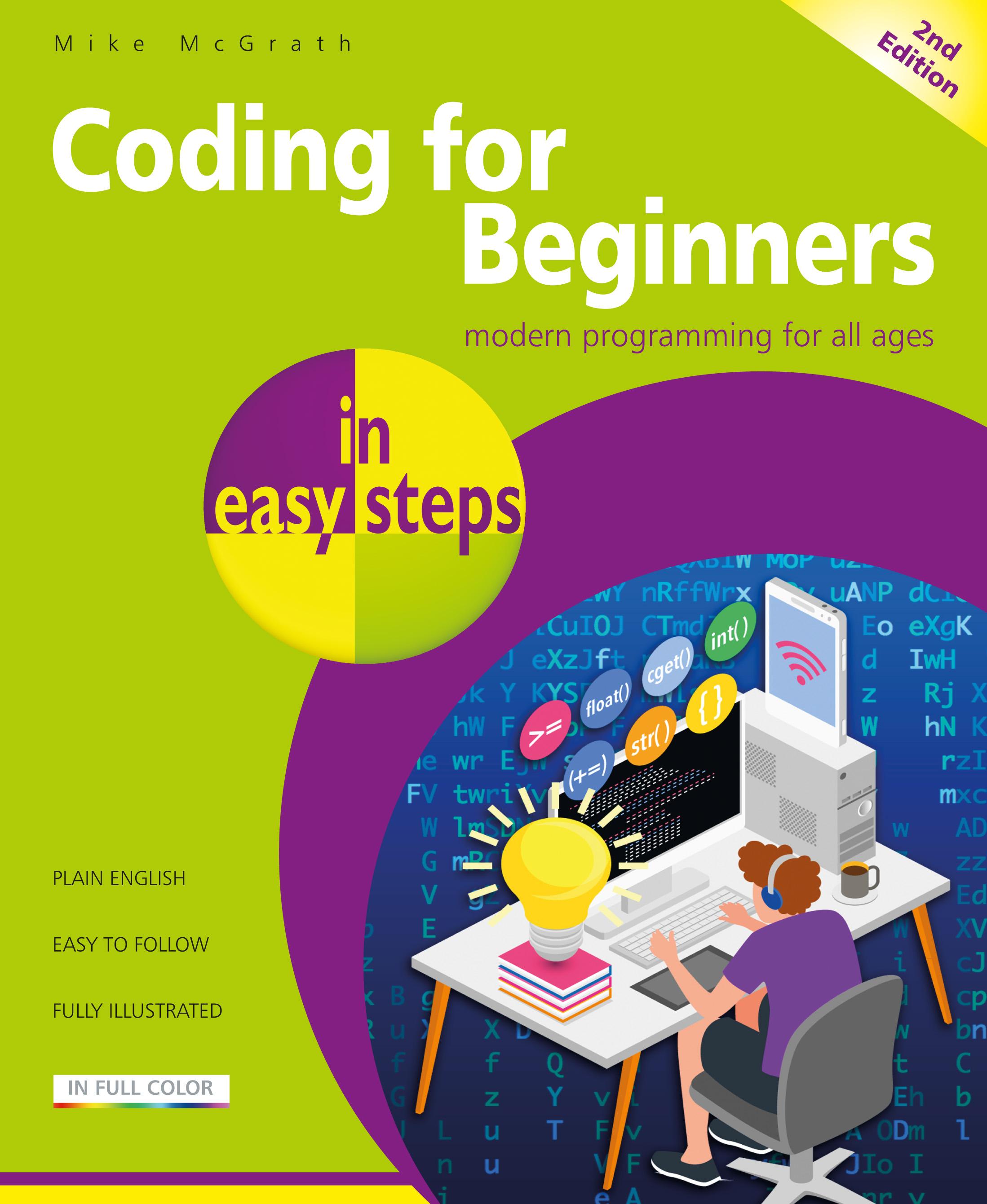 Vorderes Coverbild Coding for Beginners in Easy Steps