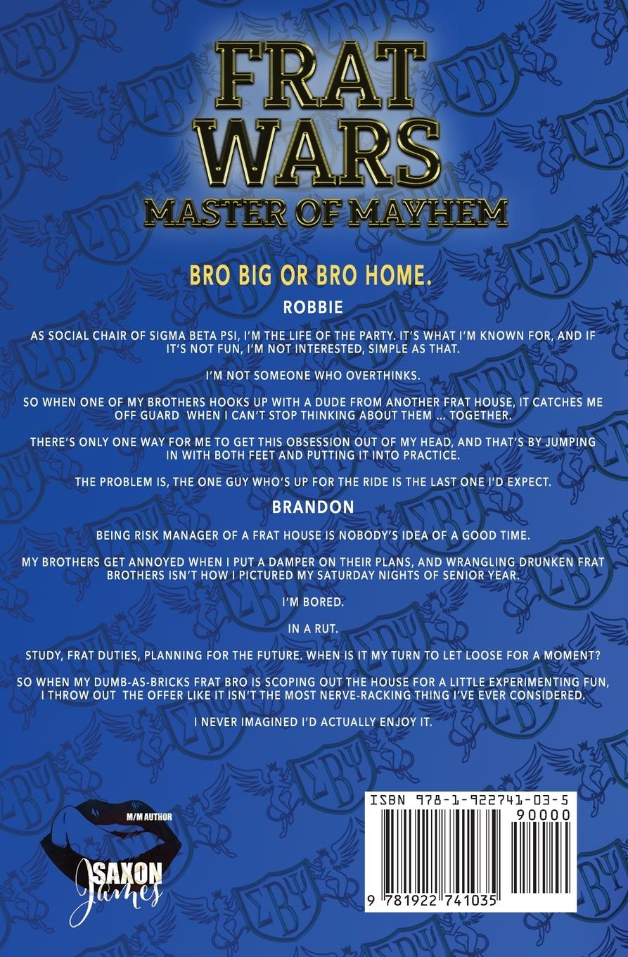 Rückseitencover Frat Wars