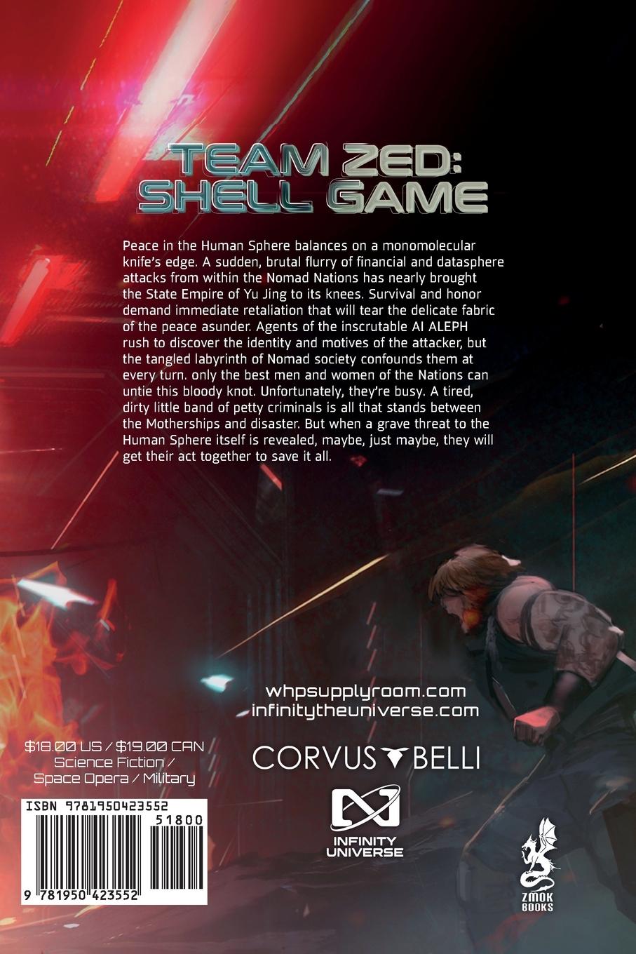 Rückseitencover Team Zed