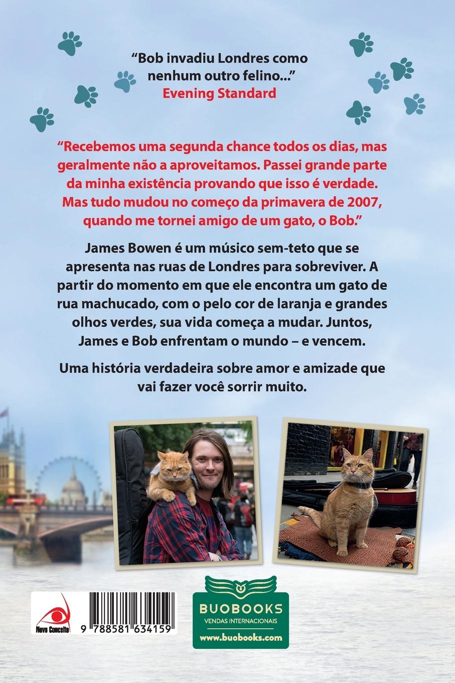 Rückseitencover Bob Um Gato Fora do Normal