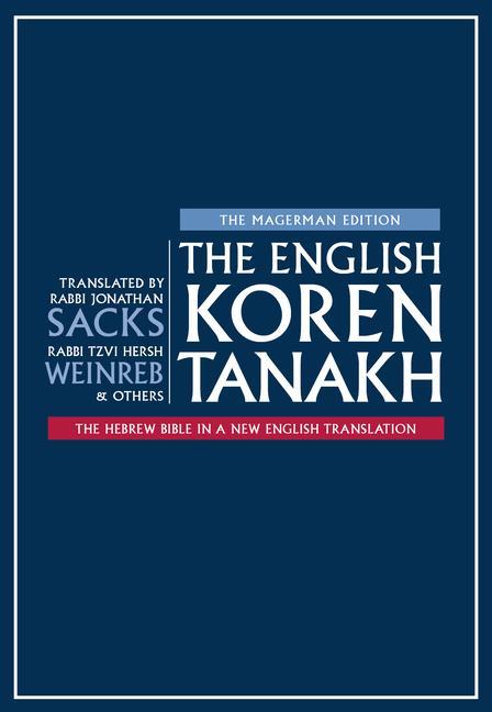 Vorderes Coverbild The English Koren Tanakh, Magerman Edition, Large