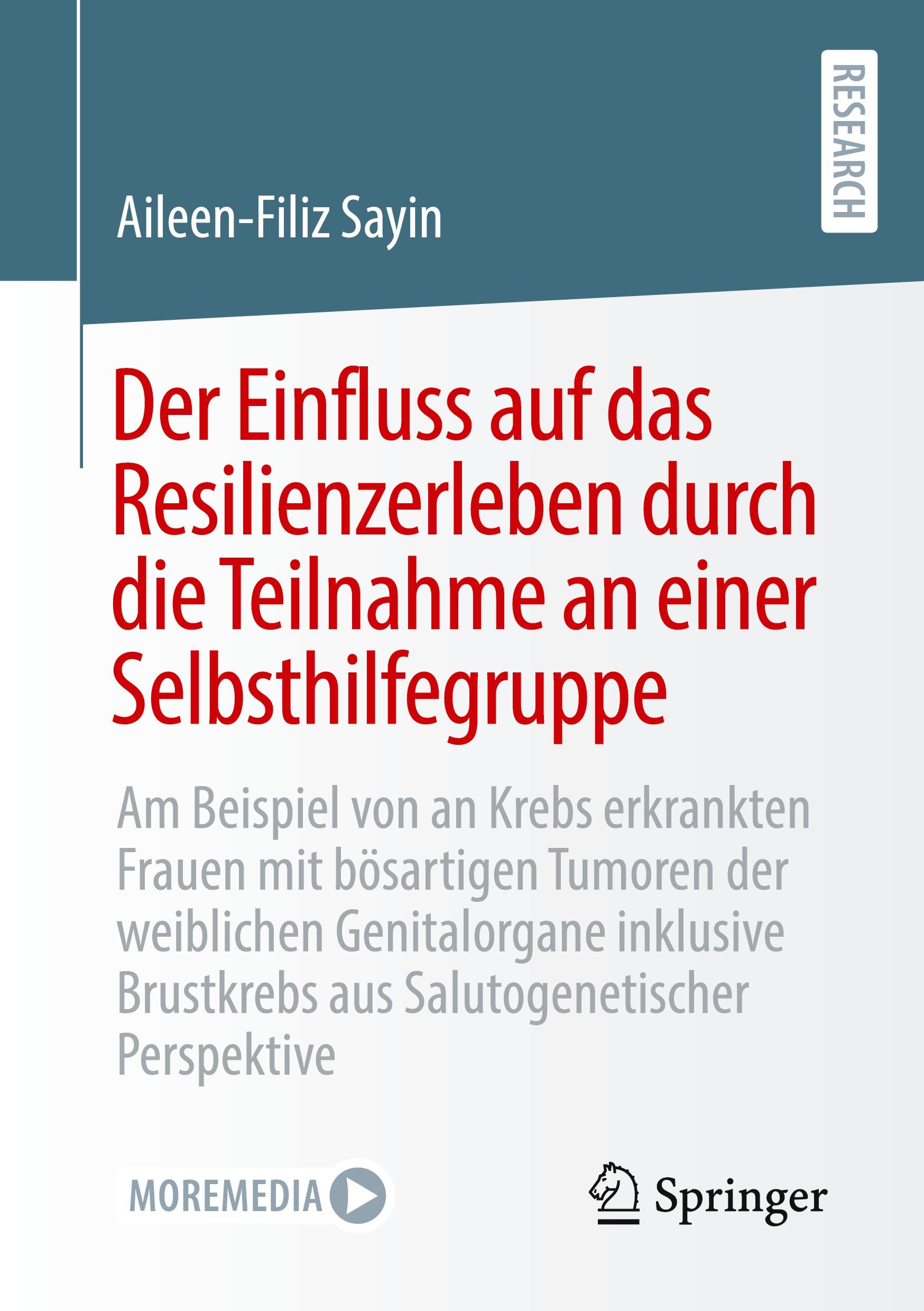 Vorderes Coverbild Der Einfluss auf das Resilienzerleben durch die Teilnahme an einer Selbsthilfegruppe