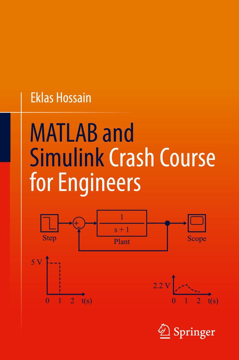 Vorderes Coverbild MATLAB and Simulink Crash Course for Engineers