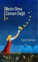 Vorderes Coverbild Metin Olma Zamani Degil