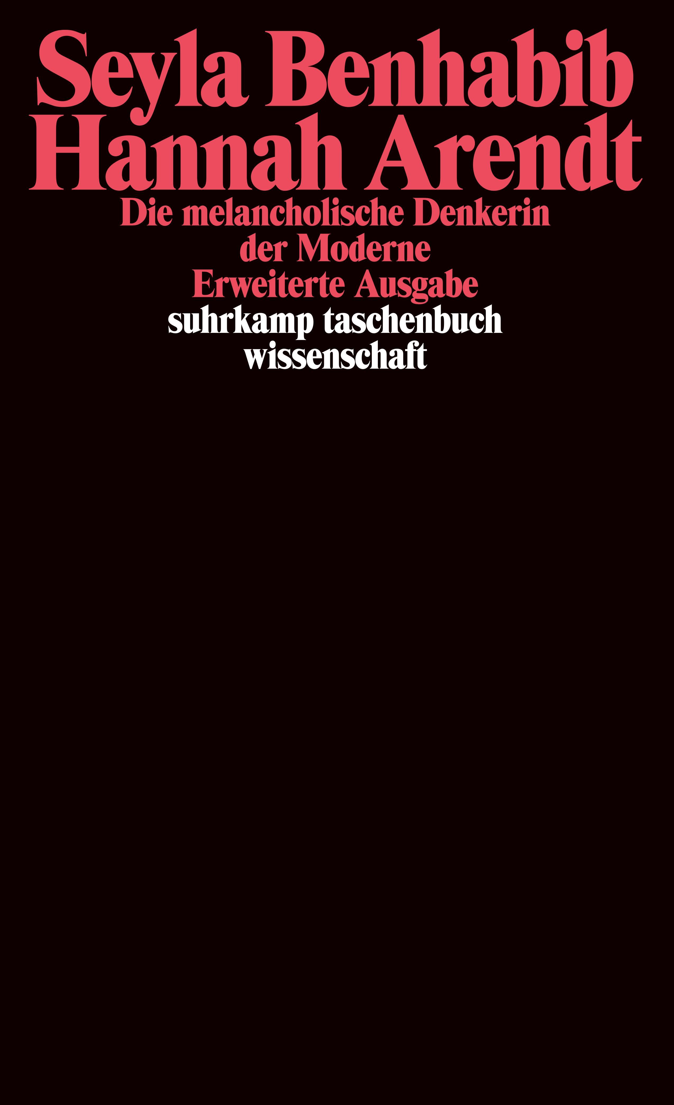 Vorderes Coverbild Hannah Arendt