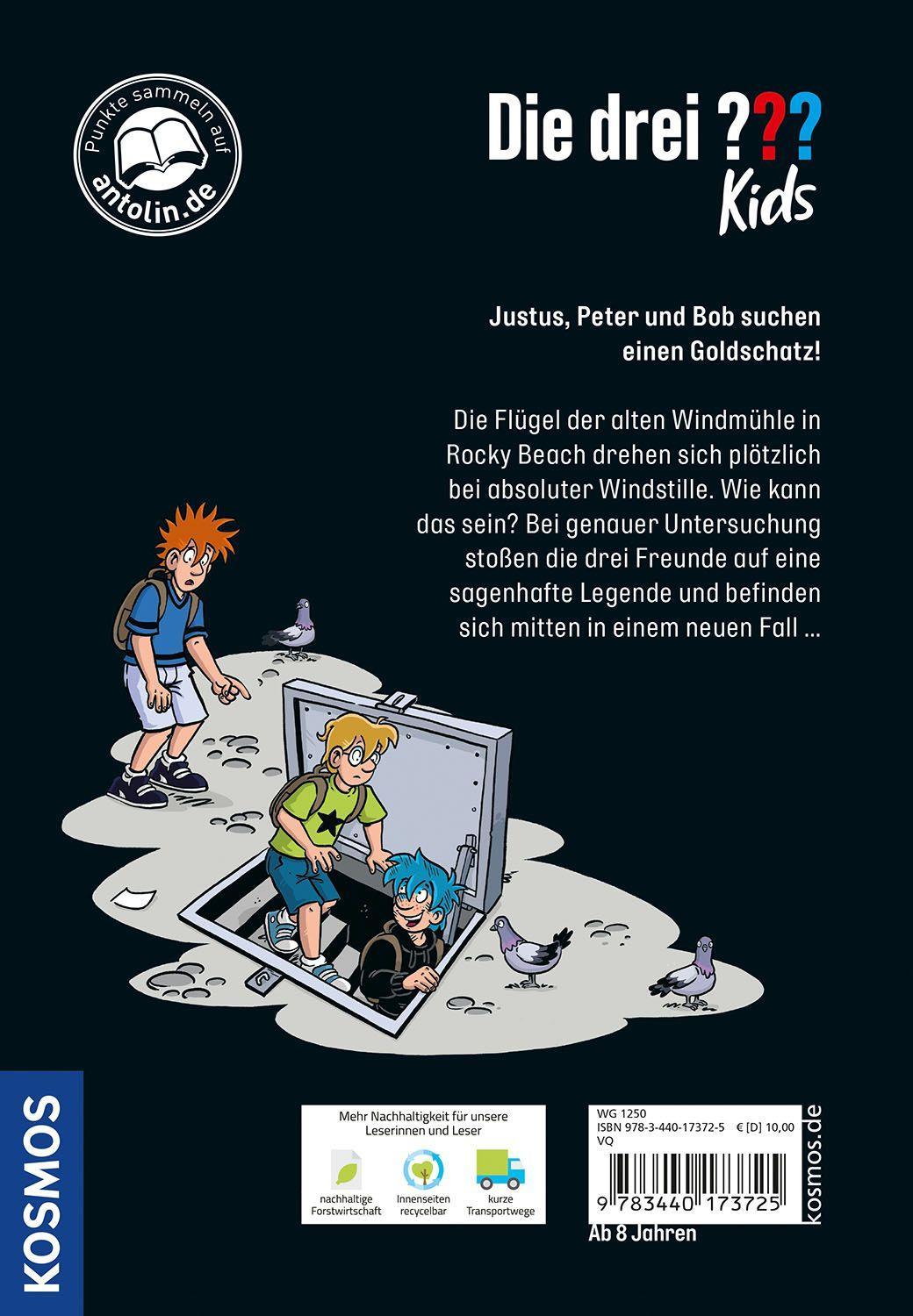 Beispielinhalt (Bild) Die drei ??? Kids, 93, Die Geistermühle