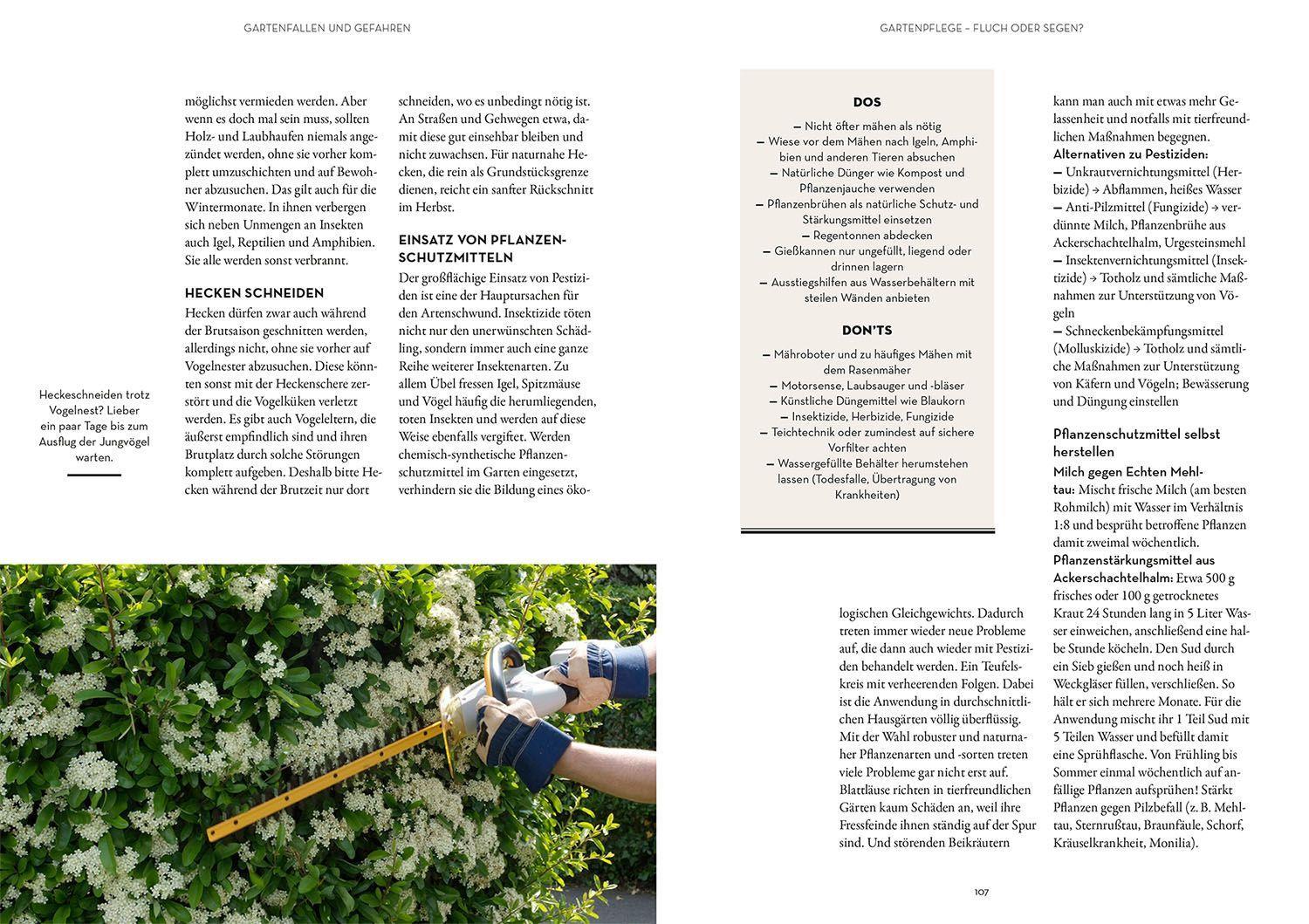 Beispielinhalt (Bild) Tierisch guter Garten!