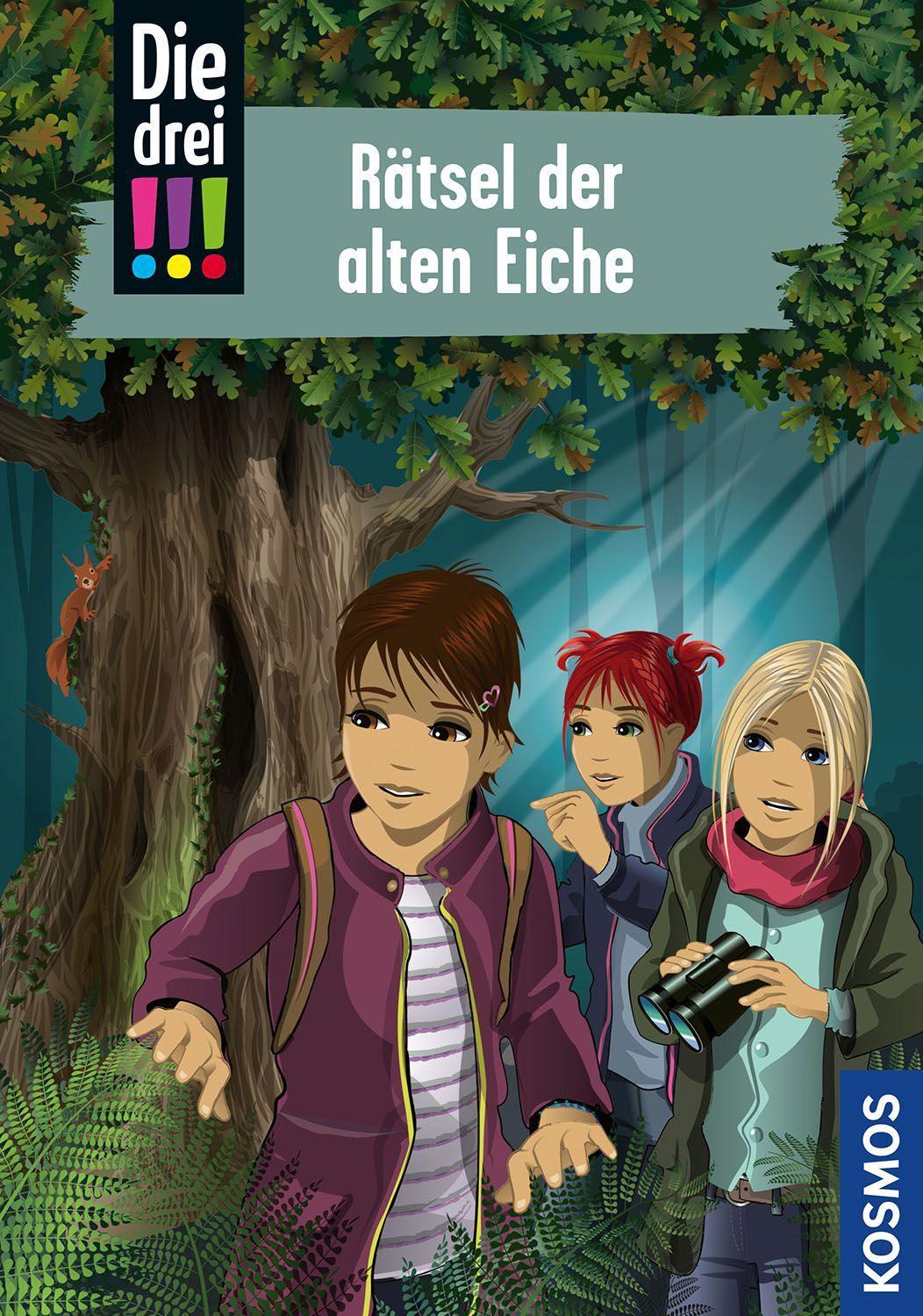Vorderes Coverbild Die drei !!!, 97, Rätsel der alten Eiche