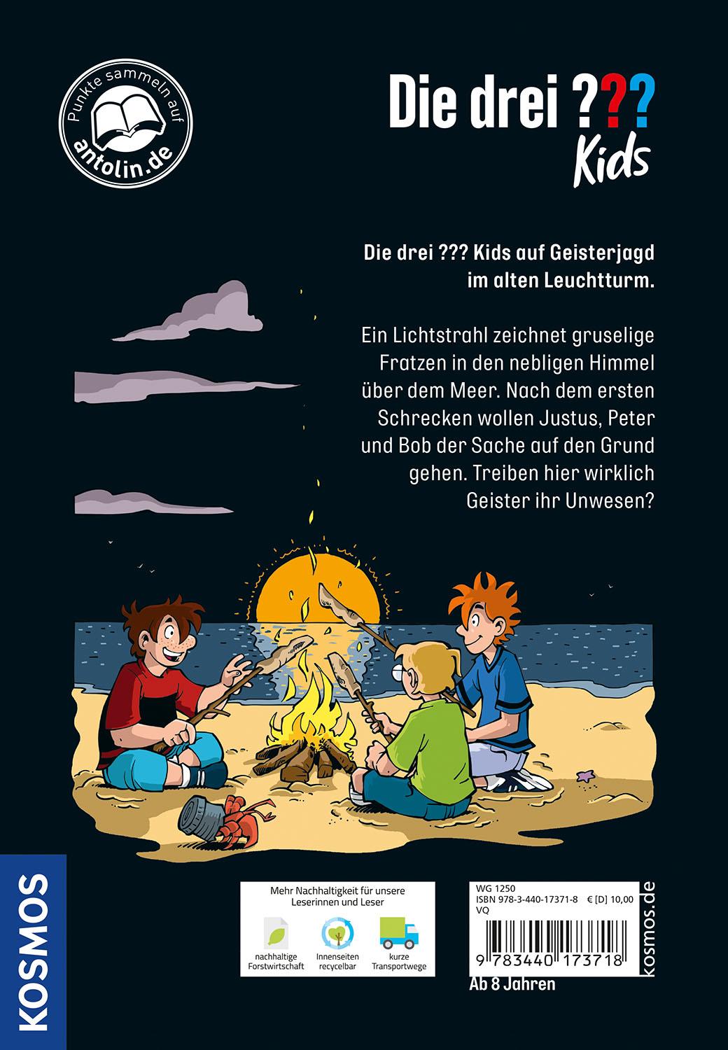 Beispielinhalt (Bild) Die drei ??? Kids, 92, Spuk im Leuchtturm