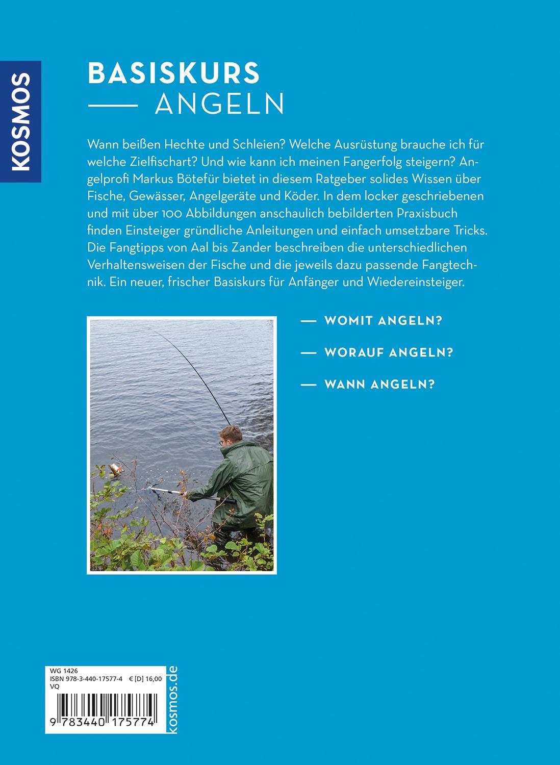 Rückseitencover Angeln lernen Schritt für Schritt