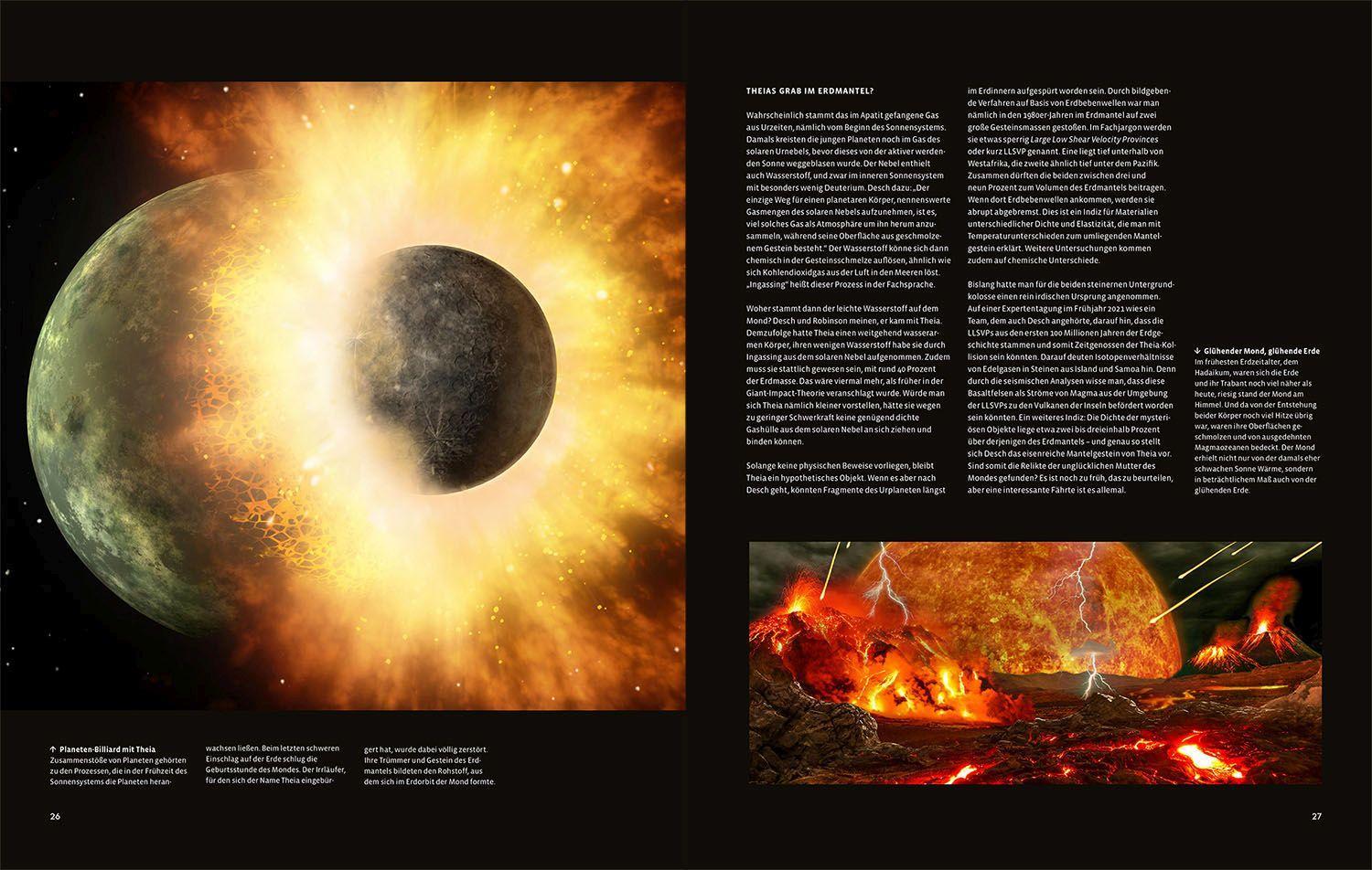 Beispielinhalt (Bild) Mond-Landschaften