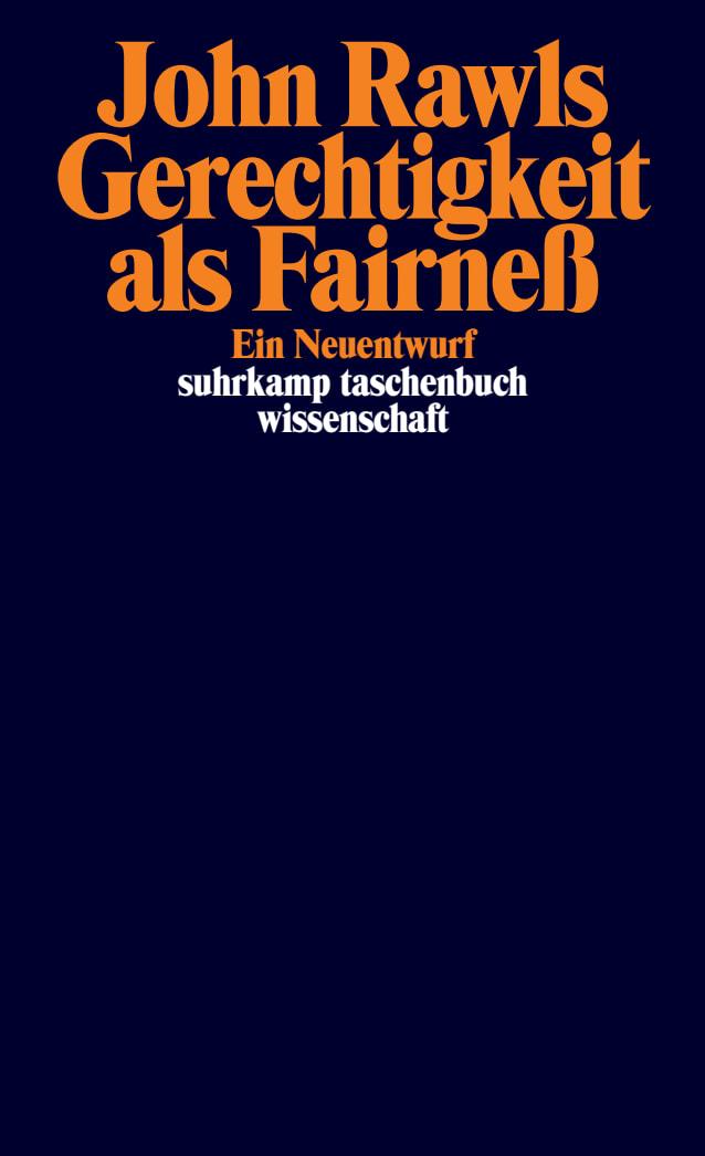 Vorderes Coverbild Gerechtigkeit als Fairneß
