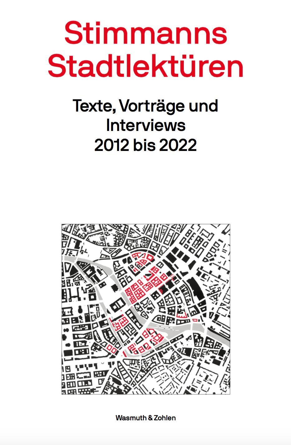 Vorderes Coverbild Stimmanns Stadtlektüren