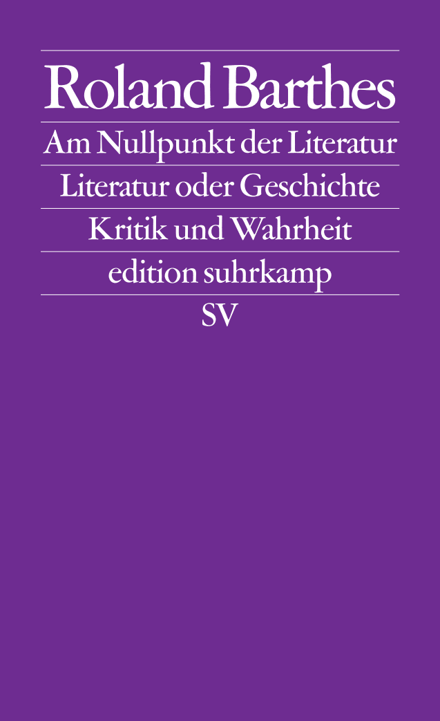 Vorderes Coverbild Am Nullpunkt der Literatur / Literatur oder Geschichte / Kritik und.Wahrheit
