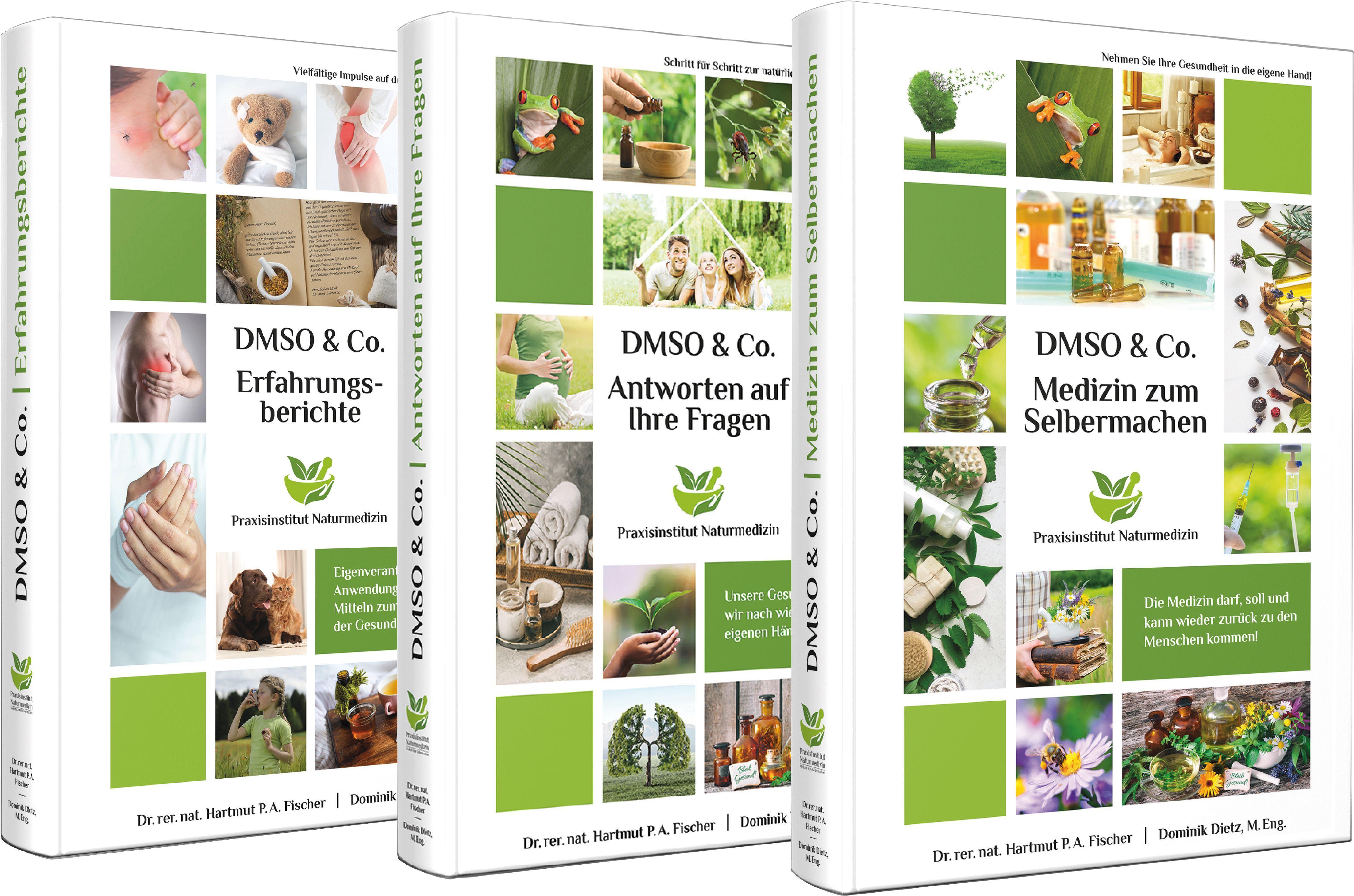 Vorderes Coverbild DMSO & Co. Buchreihe (3 Bände)