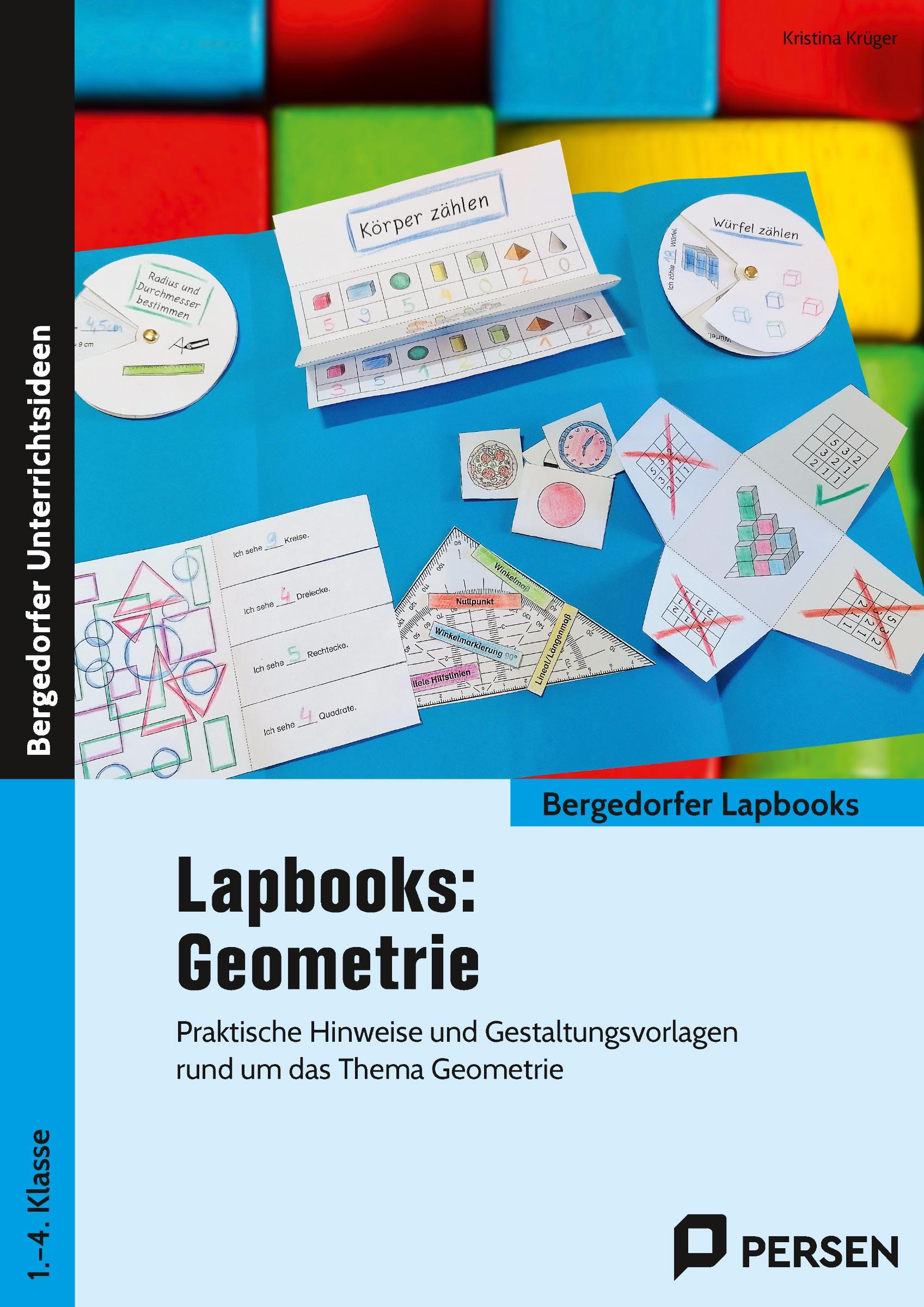 Vorderes Coverbild Lapbooks: Geometrie - 1.-4. Klasse