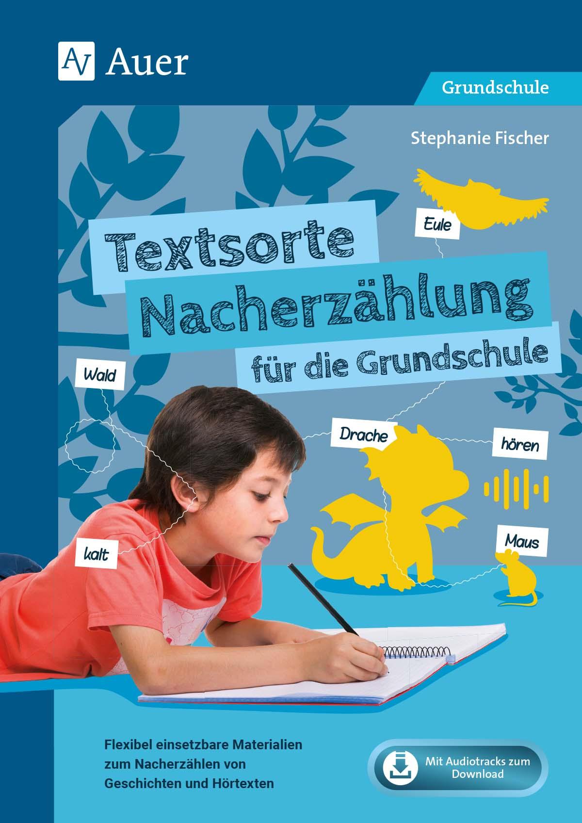 Vorderes Coverbild Textsorte Nacherzählung für die Grundschule