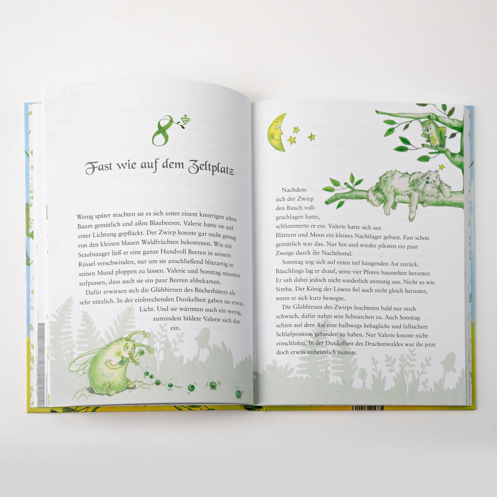 Beispielinhalt (Bild) Valerie - Retterin der Bücher