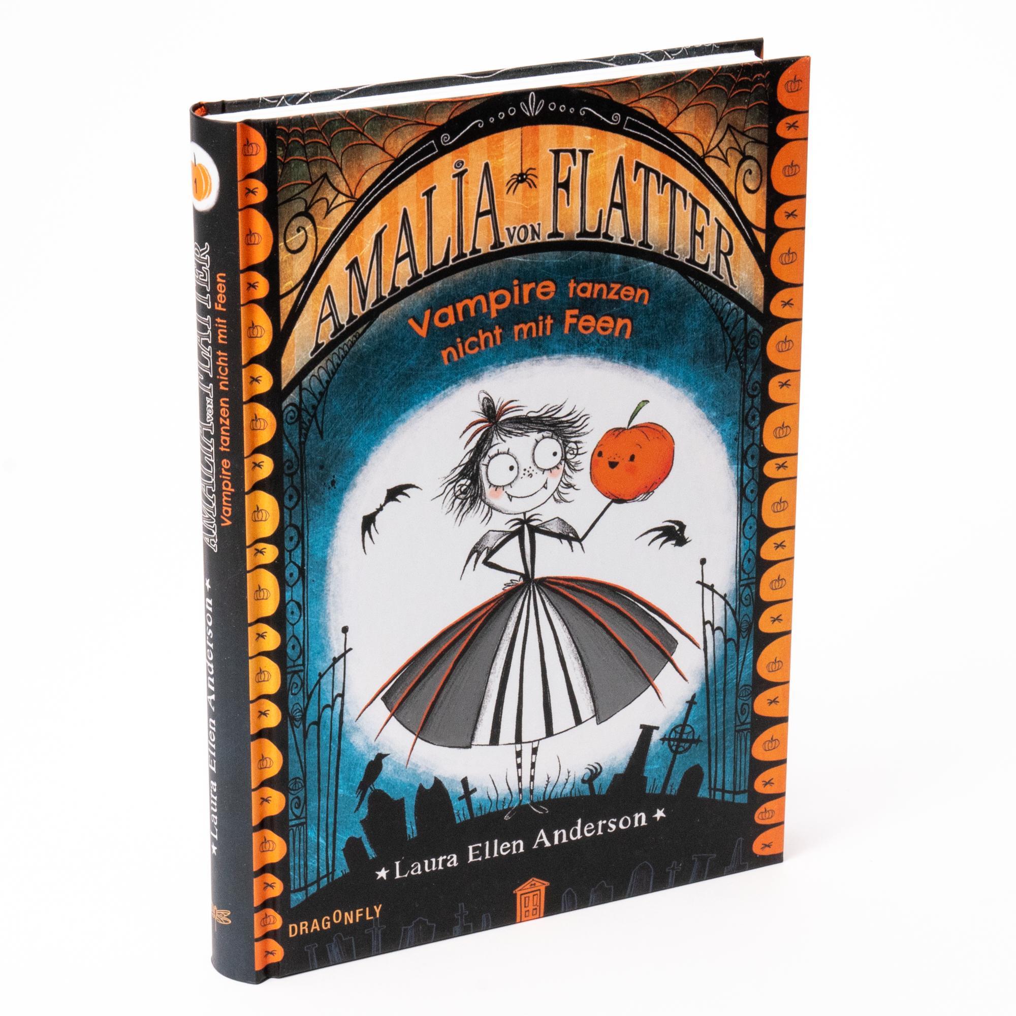 Beispielinhalt (Bild) Amalia von Flatter. Vampire tanzen nicht mit Feen (Band 1)
