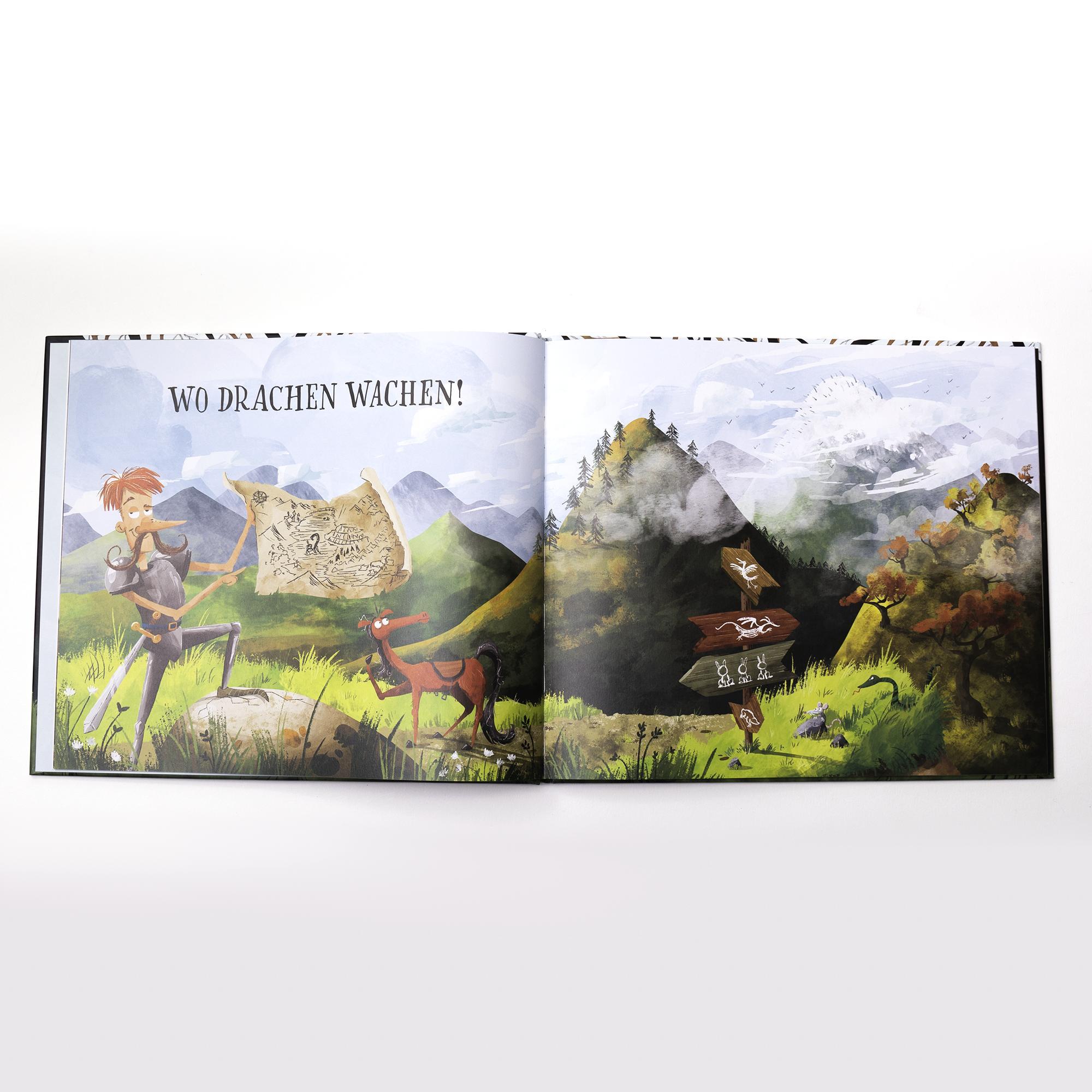 Beispielinhalt (Bild) Wo Drachen wachen