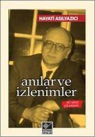 Vorderes Coverbild Anilar ve Izlenimler