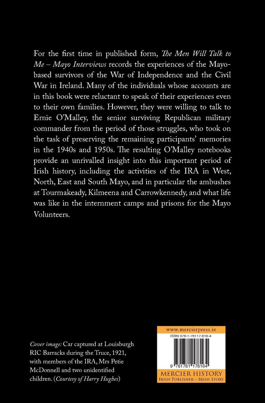 Rückseitencover The Men Will Talk To Me