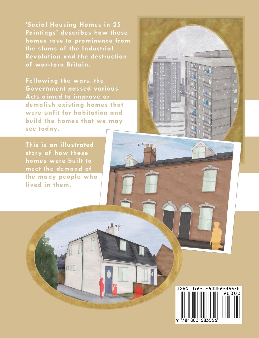 Rückseitencover Social Housing Homes in 25 Paintings