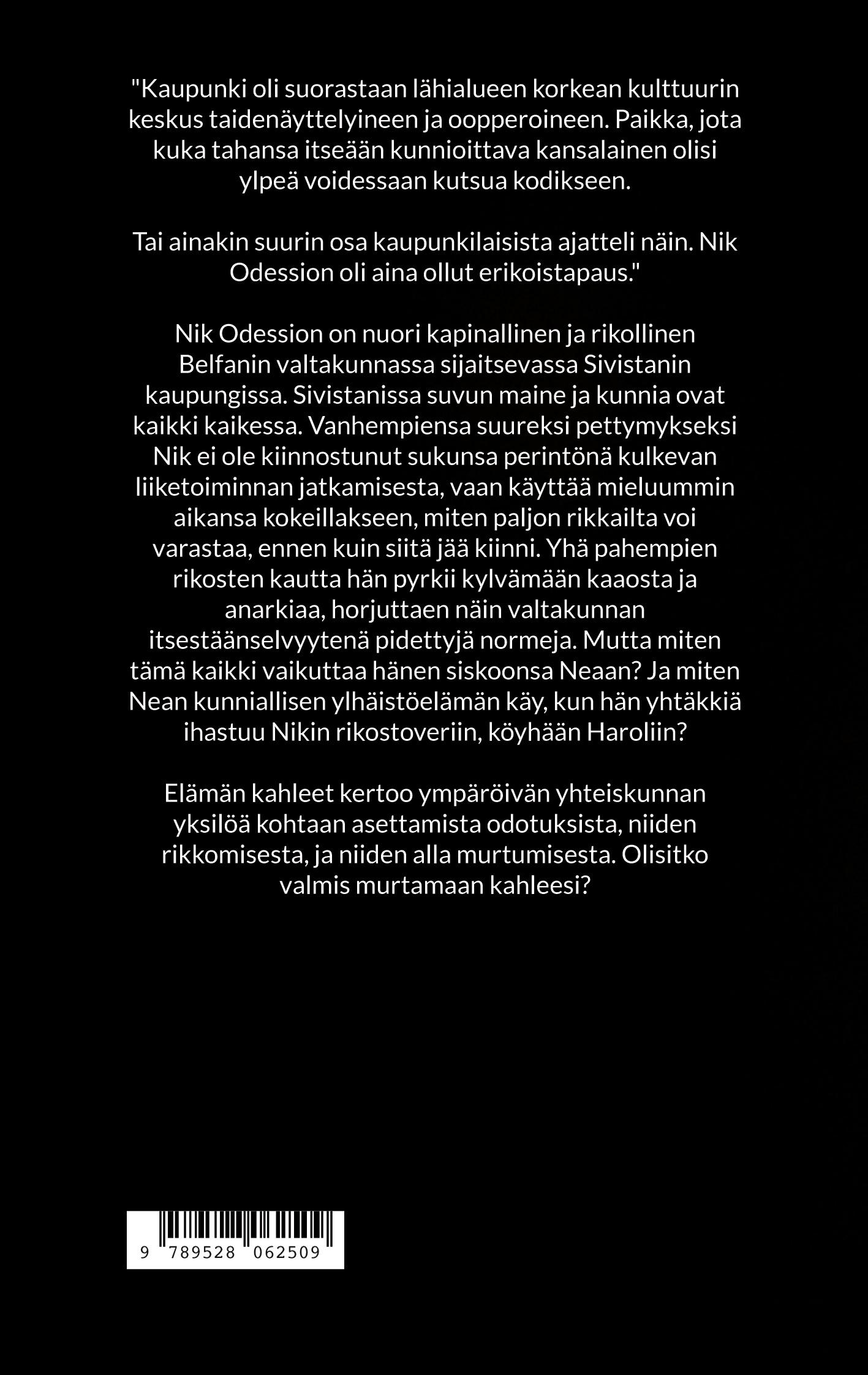 Rückseitencover Elämän kahleet