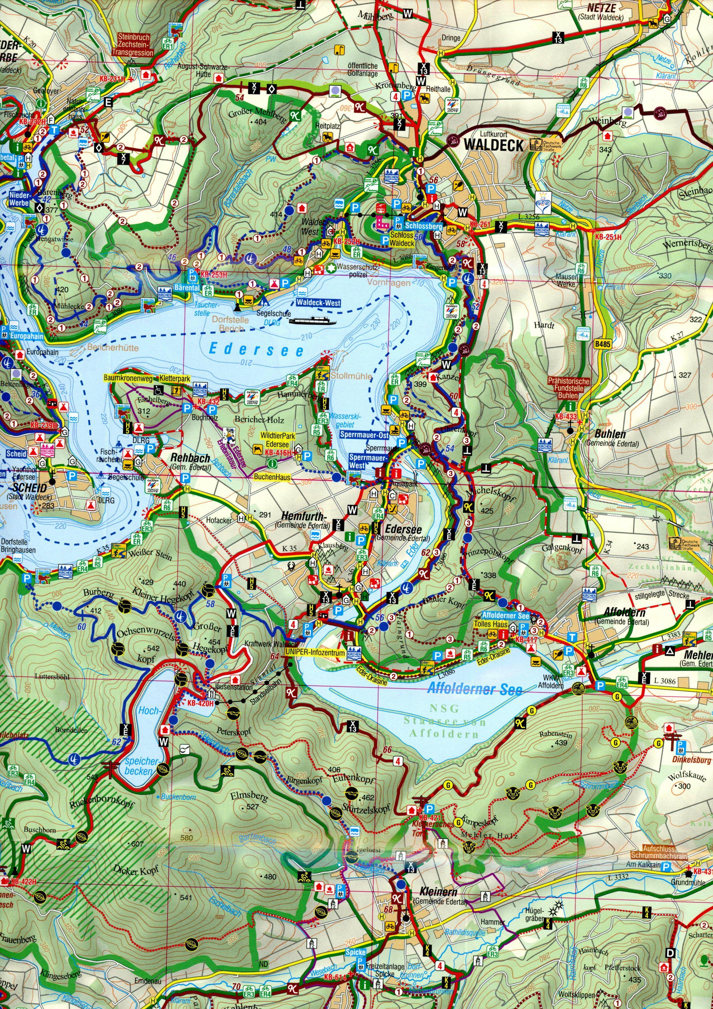 Beispielinhalt (Bild) Naturpark Kellerwald-Edersee