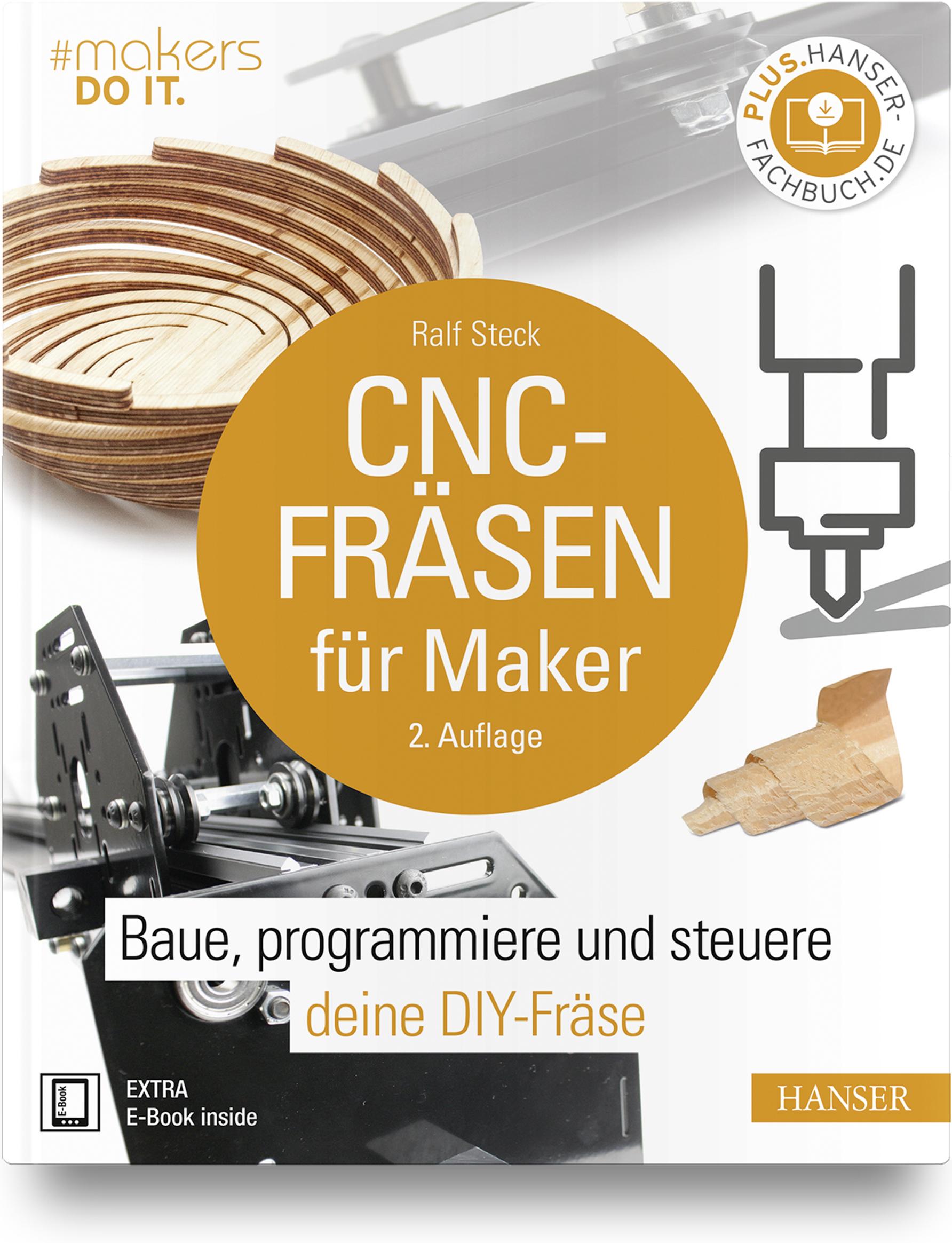 Vorderes Coverbild CNC-Fräsen für Maker