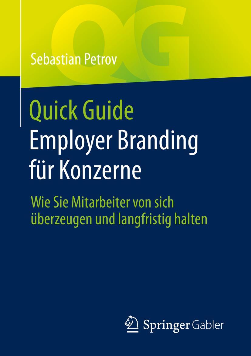 Vorderes Coverbild Quick Guide Employer Branding für Konzerne