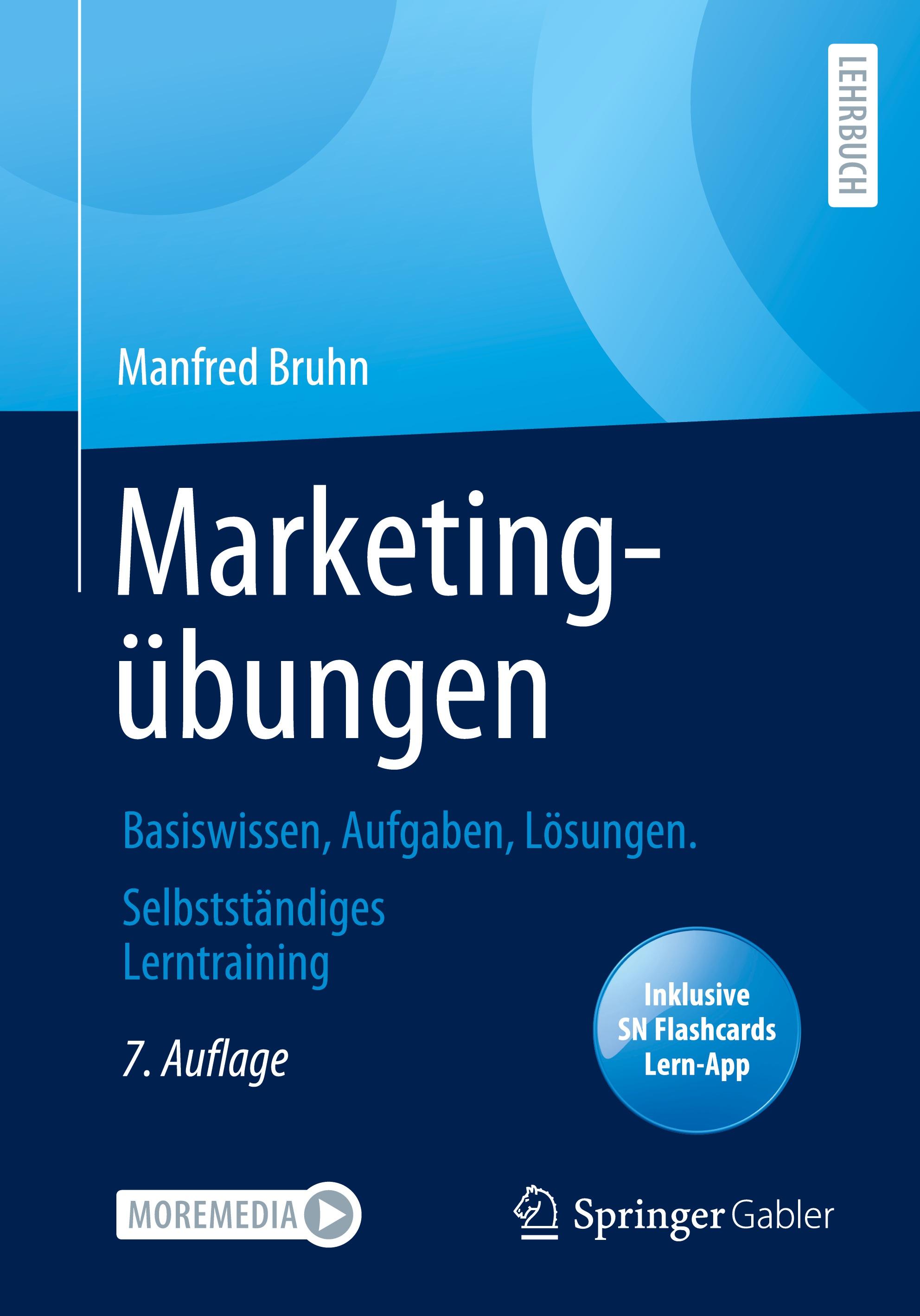 Vorderes Coverbild Marketingübungen