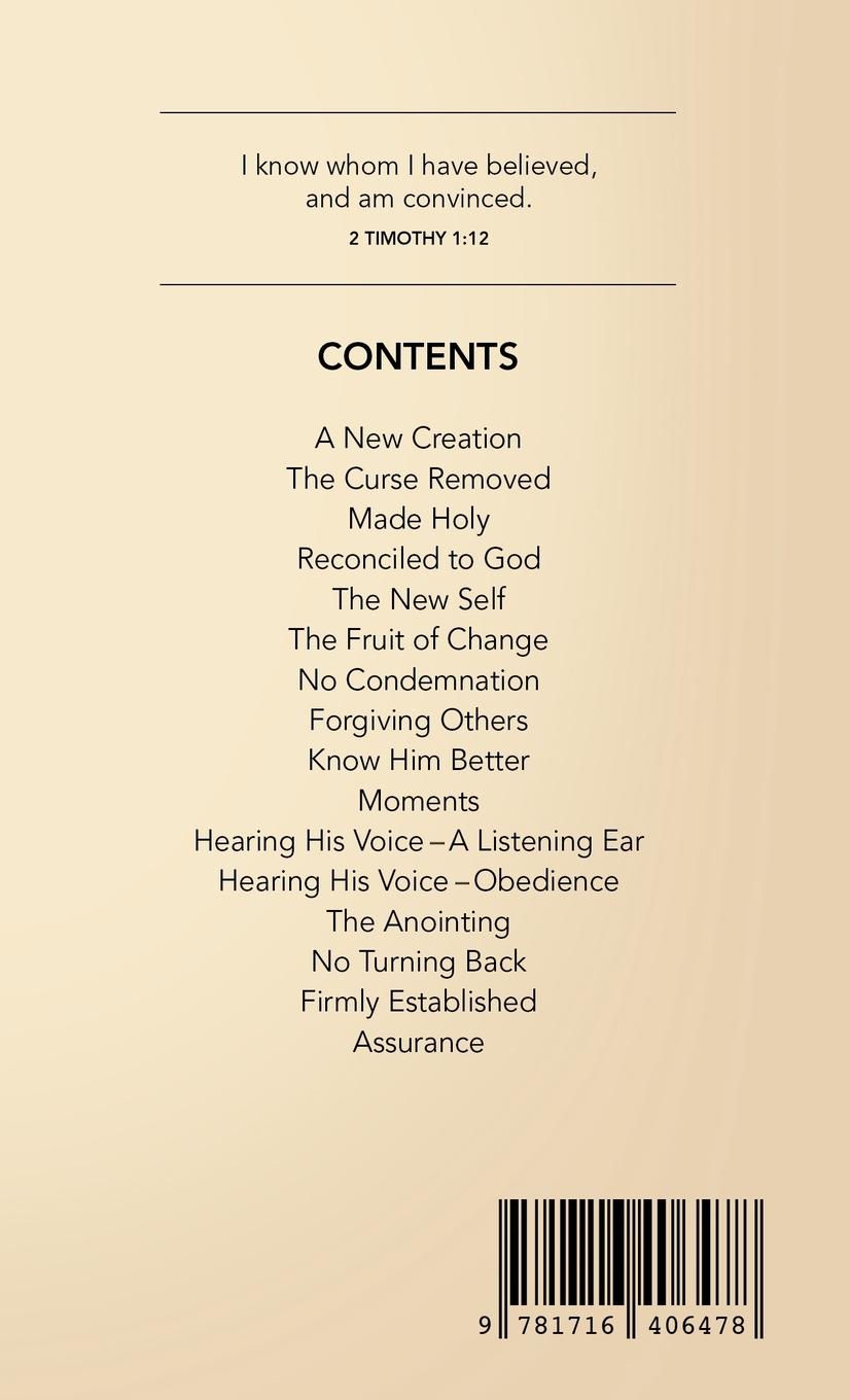 Rückseitencover Believing, Knowing, Convinced