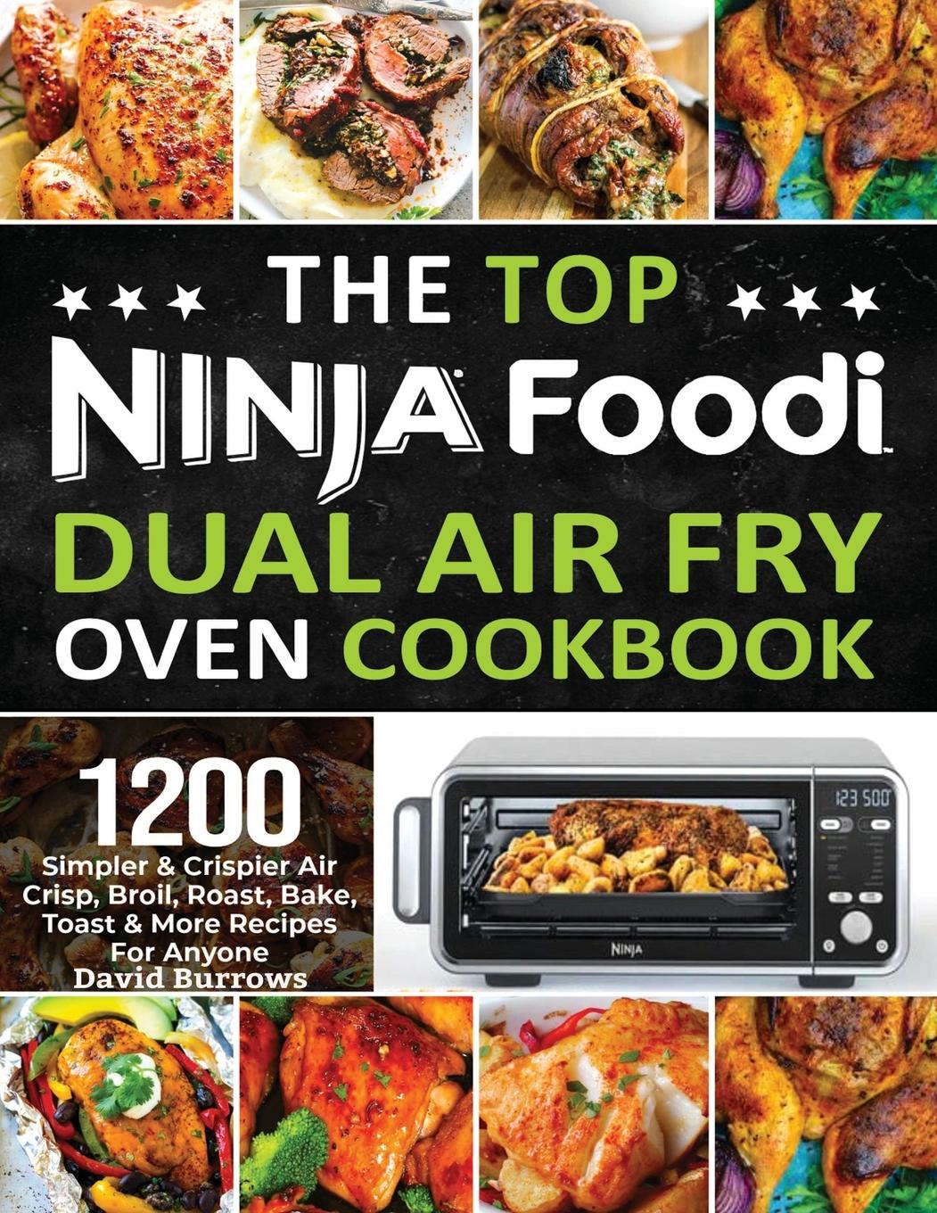 Vorderes Coverbild The Top Ninja Foodi Air Fry Oven Cookbook
