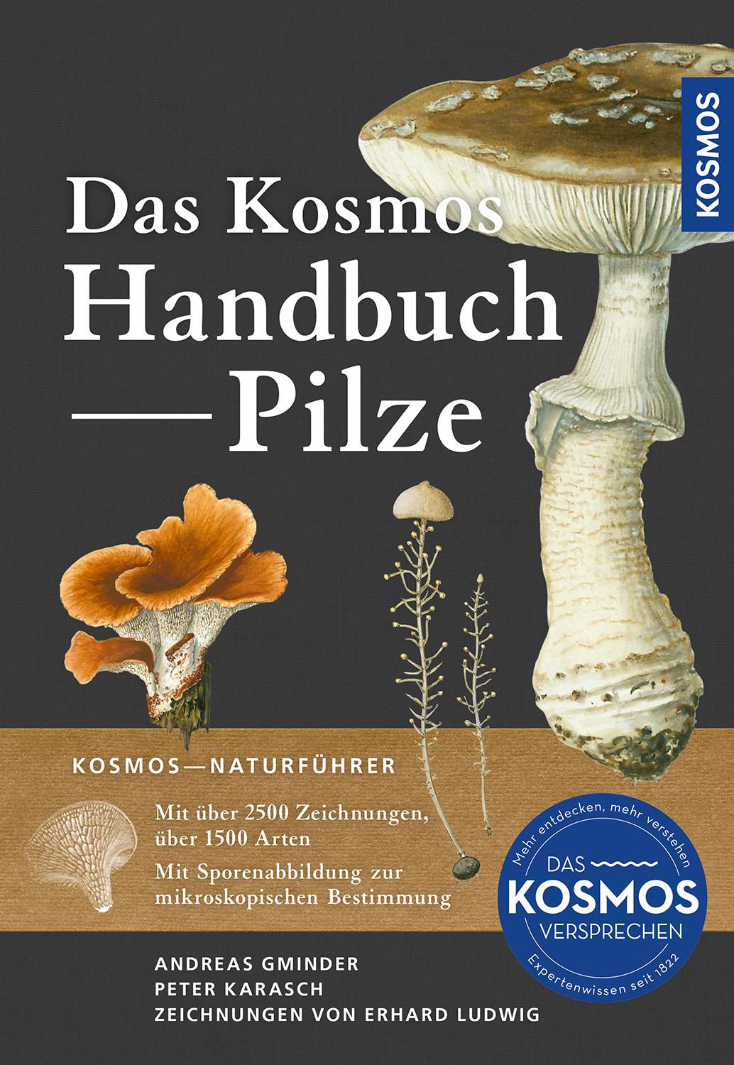Vorderes Coverbild Das Kosmos-Handbuch Pilze