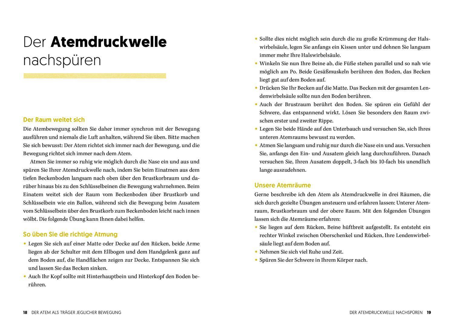 Beispielinhalt (Bild) Das Rücken-Heilbuch