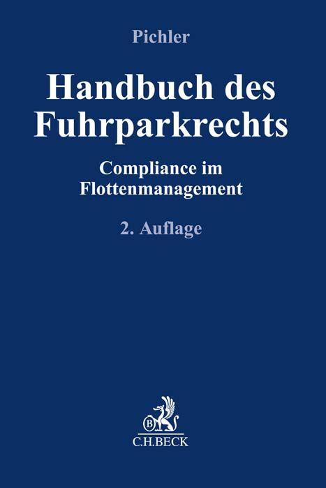 Vorderes Coverbild Handbuch des Fuhrparkrechts