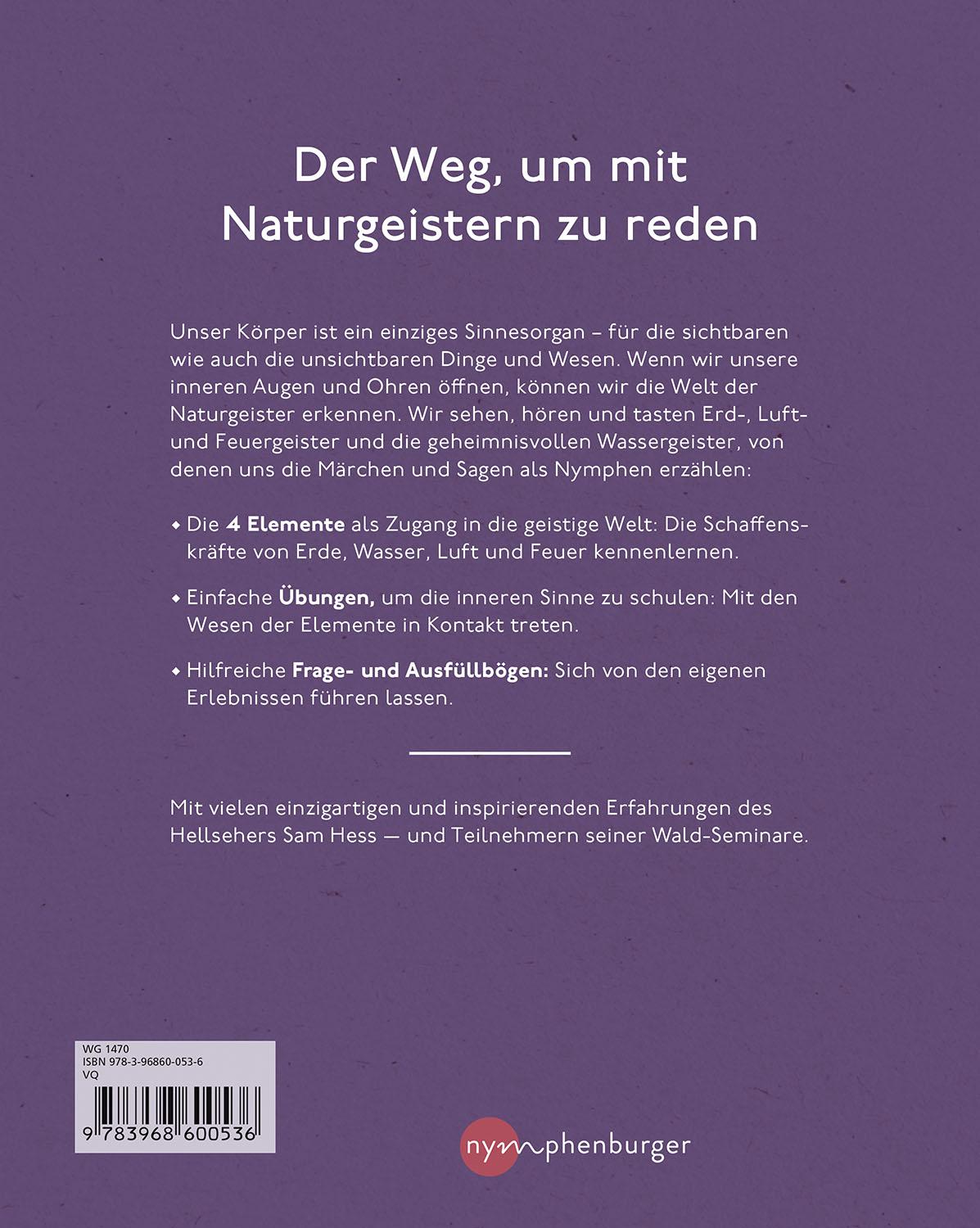 Rückseitencover Die Welt der Naturgeister