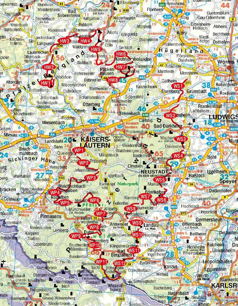 Beispielinhalt (Bild) Pfälzer Weinsteig