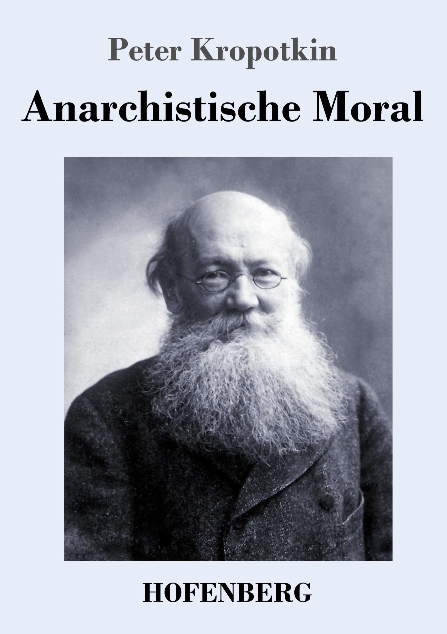 Vorderes Coverbild Anarchistische Moral