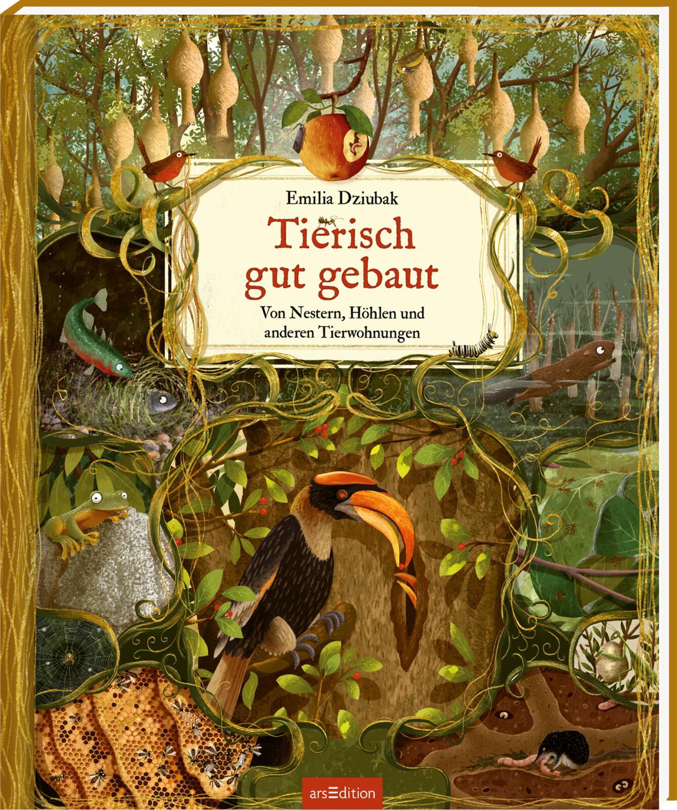 Vorderes Coverbild Tierisch gut gebaut - Von Nestern, Höhlen und anderen Tierwohnungen