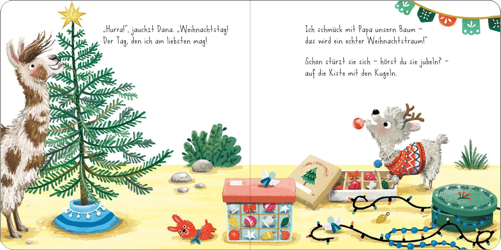 Beispielinhalt (Bild) Weihnachtsdrama mit dem Lama