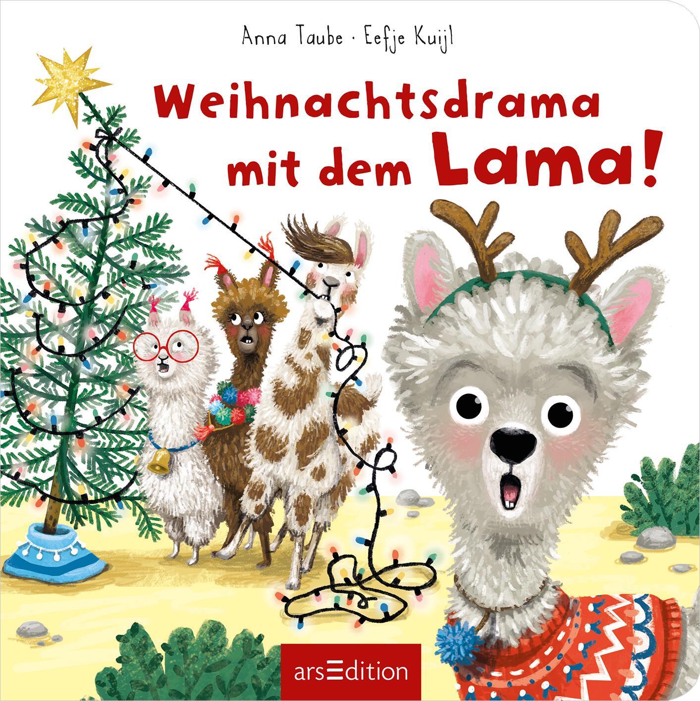 Beispielinhalt (Bild) Weihnachtsdrama mit dem Lama