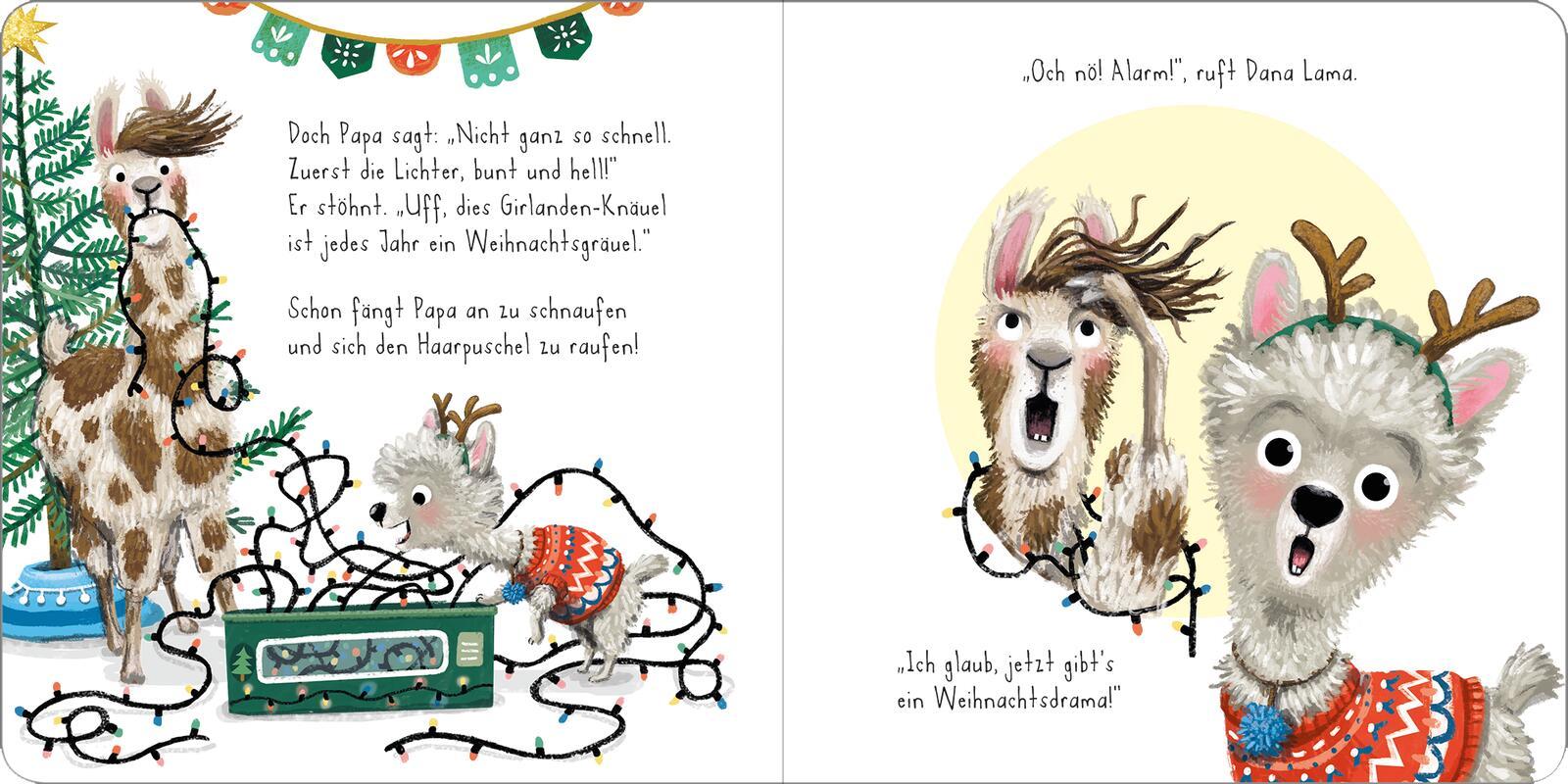 Beispielinhalt (Bild) Weihnachtsdrama mit dem Lama