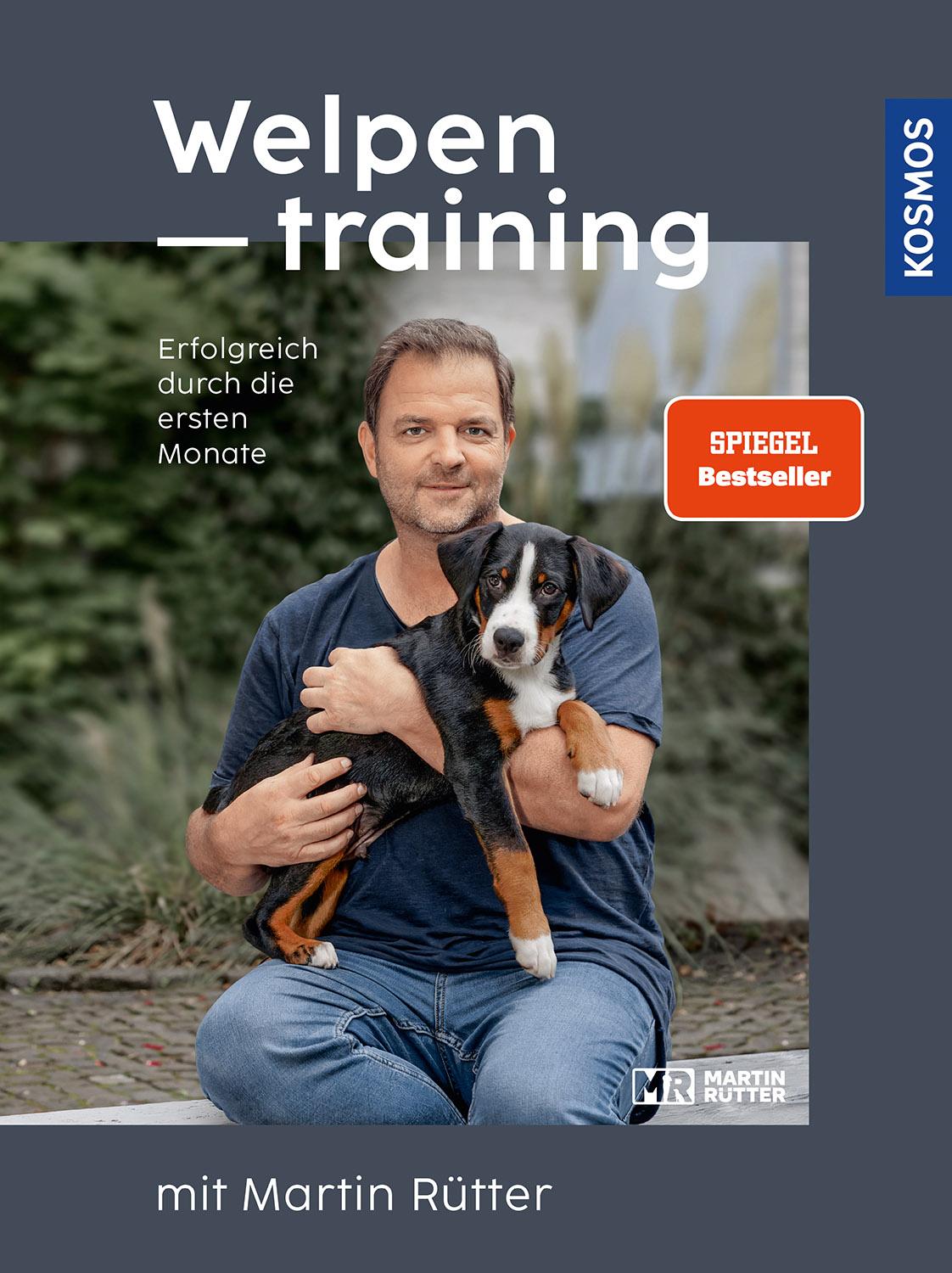 Vorderes Coverbild Welpentraining mit Martin Rütter