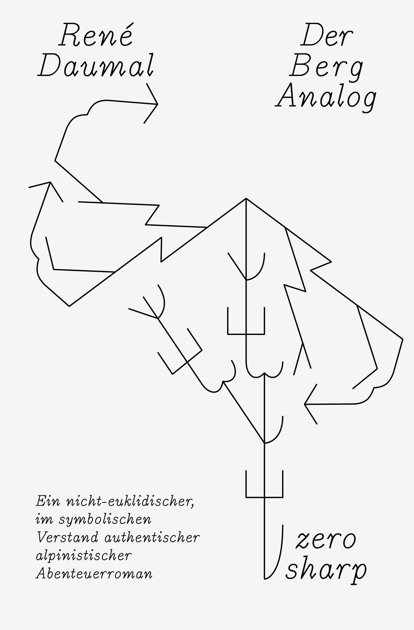 Vorderes Coverbild Der Berg Analog