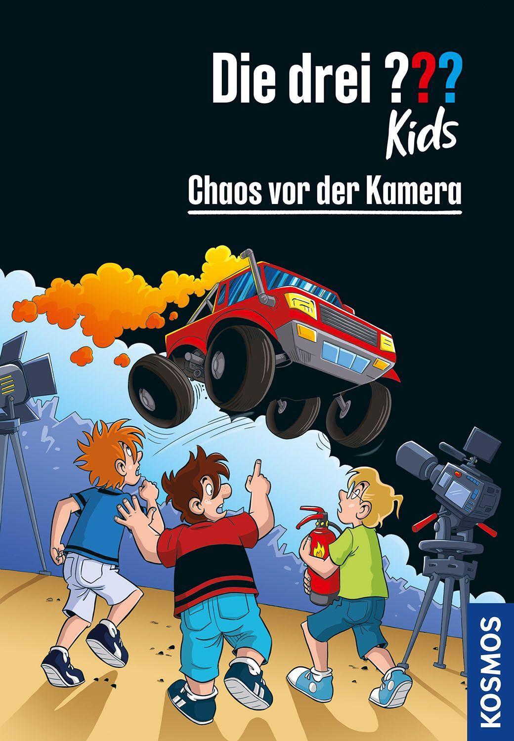 Vorderes Coverbild Die drei ??? Kids, 4, Chaos vor der Kamera (drei Fragezeichen)