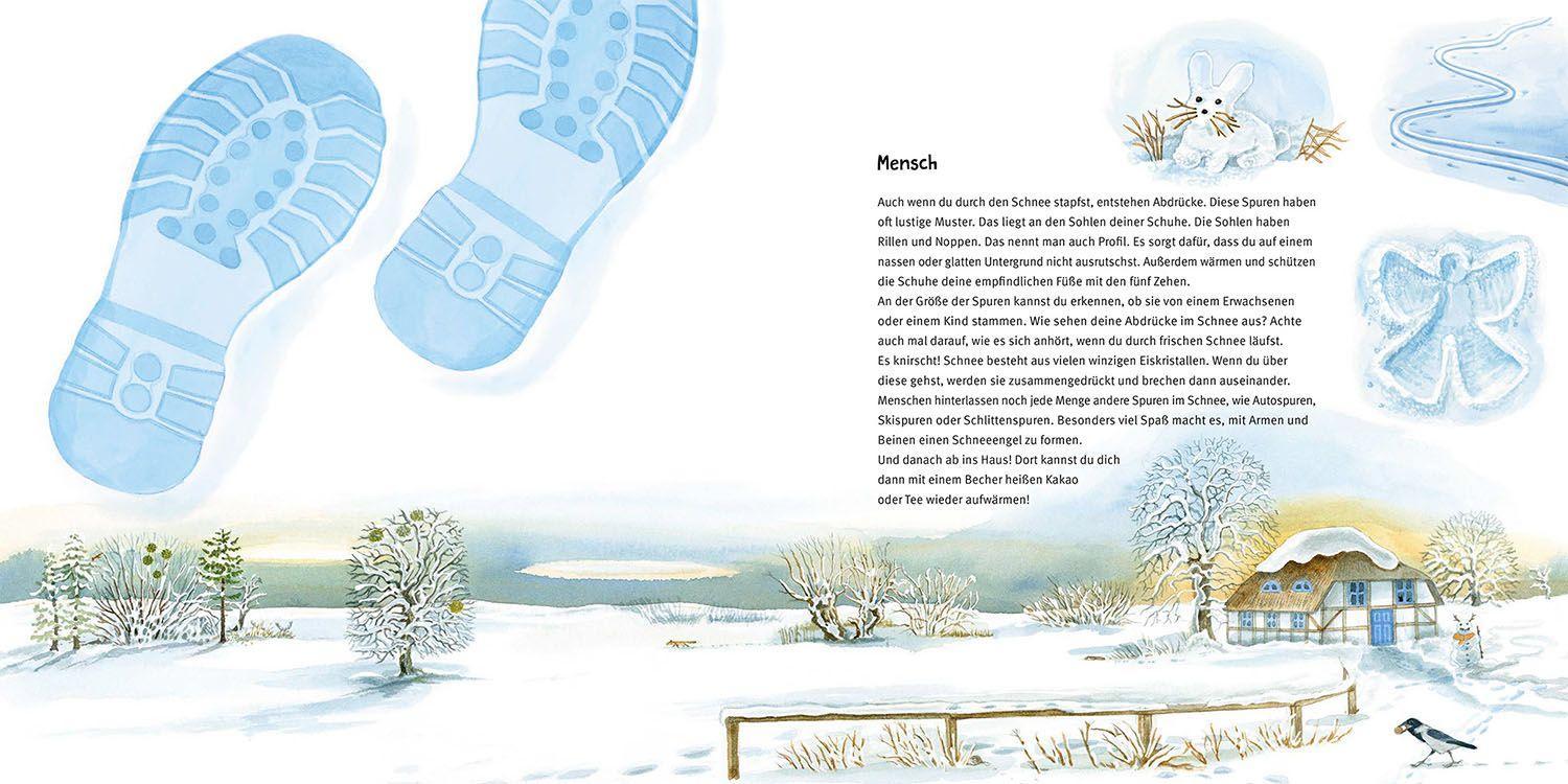 Beispielinhalt (Bild) Welches Tier lief denn hier?