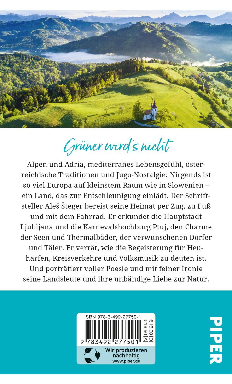 Rückseitencover Gebrauchsanweisung für Slowenien